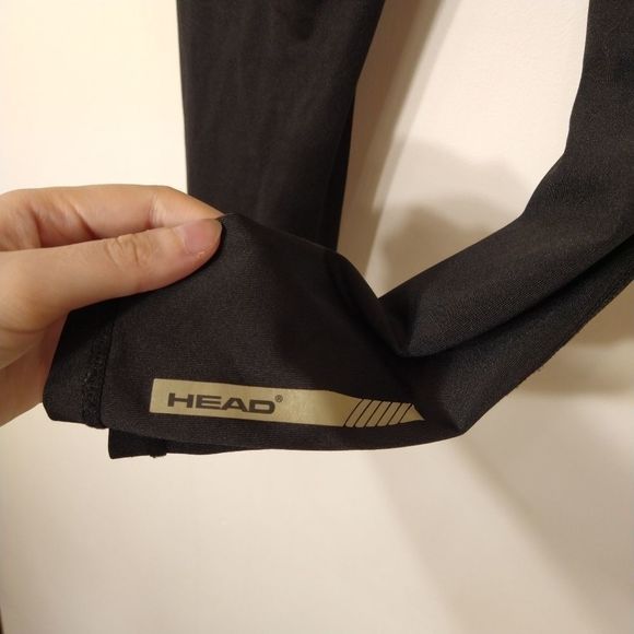 Head Woman's Workout Running Black Leggings S - Picture 4 of 5
